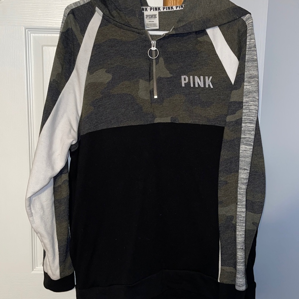 PINK zip up hoodie
